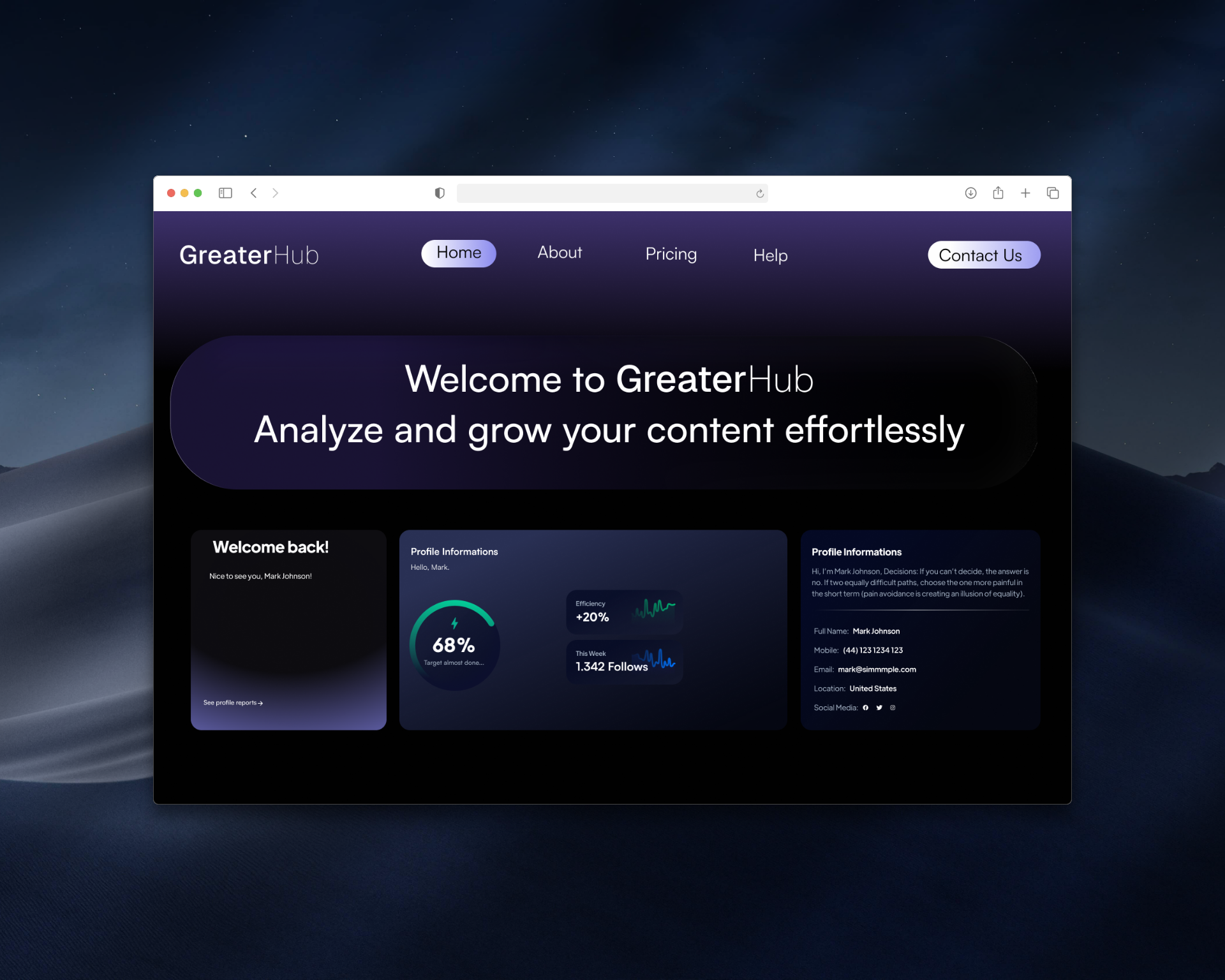 SaaS Platform for Social Media Analytics
